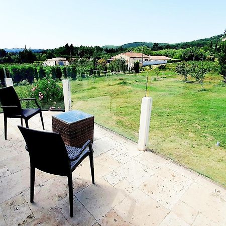 Appartement Superbe chambre 20 m2, climatisée, parking, jardin, calme, 10 mn pont du Gard #7 à Rochefort-du-Gard Extérieur photo