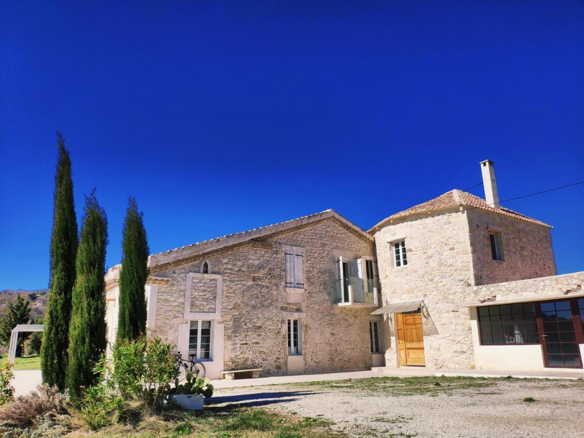 Appartement Superbe chambre 20 m2, climatisée, parking, jardin, calme, 10 mn pont du Gard #7 à Rochefort-du-Gard Extérieur photo