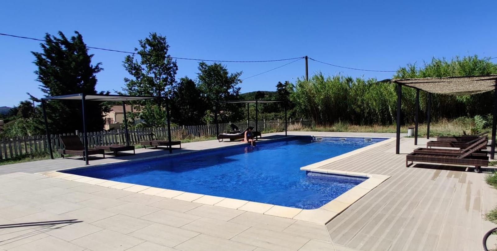 Appartement Superbe chambre 20 m2, climatisée, parking, jardin, calme, 10 mn pont du Gard #7 à Rochefort-du-Gard Extérieur photo